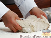 Фото приготовления рецепта: Итальянский хлеб чиабатта со свежим розмарином - шаг №13