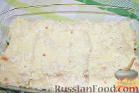 Фото приготовления рецепта: Запеканка из лаваша с сыром и грибами - шаг №5