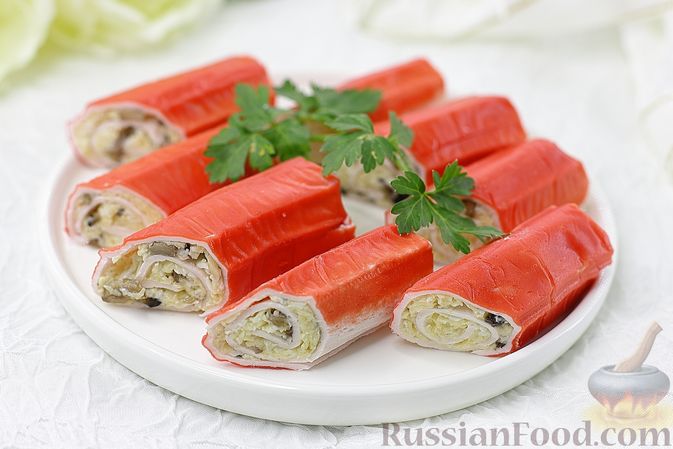 Крабовые палочки рецепты, вкусных рецептов с фото Алимеро