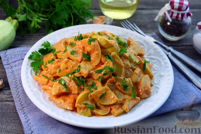 Кабачки в микроволновке: пошаговый рецепт с фото и видео