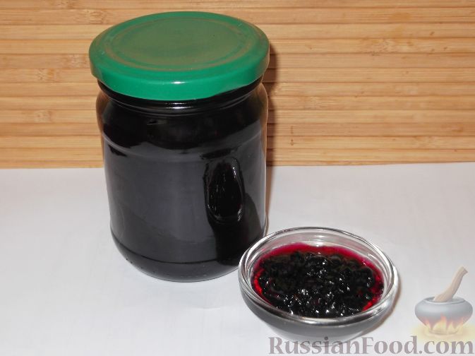 Рецепт Варенье из черной смородины «Пятиминутка»