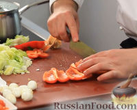 Фото приготовления рецепта: Пшённая каша с луком и картофелем, запечённая в духовке - шаг №9