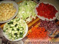 Фото приготовления рецепта: Овощной летний суп - шаг №2