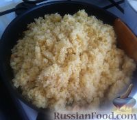 Фото приготовления рецепта: Булгур с креветками и овощами - шаг №6