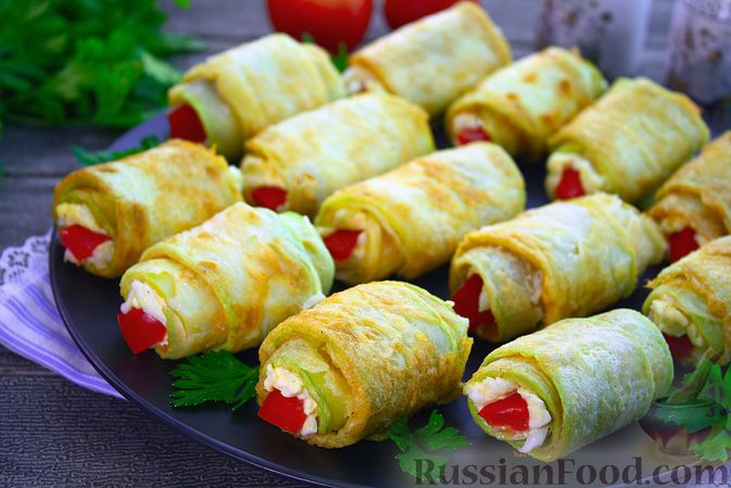 Закуски из кабачков: 20 простых и вкусных рецептов