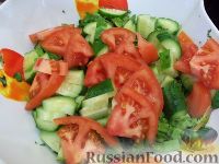 Фото приготовления рецепта: Летний овощной салат - шаг №7