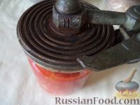 Фото приготовления рецепта: Лечо из болгарского перца на зиму - шаг №10
