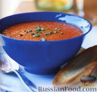 Фото к рецепту: Суп-пюре из жареного болгарского перца
