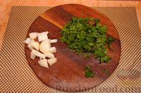 Фото приготовления рецепта: Пряные нутовые шарики с кускусом и сыром - шаг №6