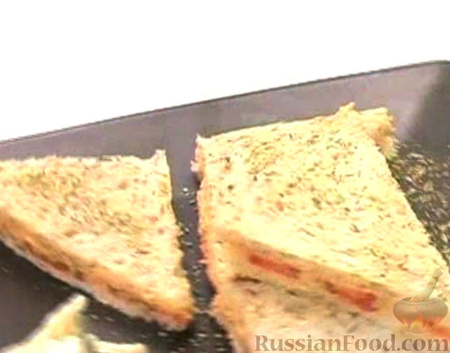 Рецепт Сэндвич с сыром и яйцами