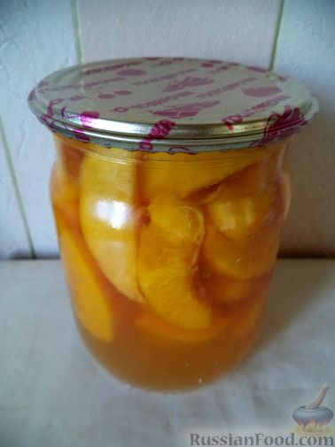Рецепт Варенье из персиков ( самый быстрый способ приготовления)