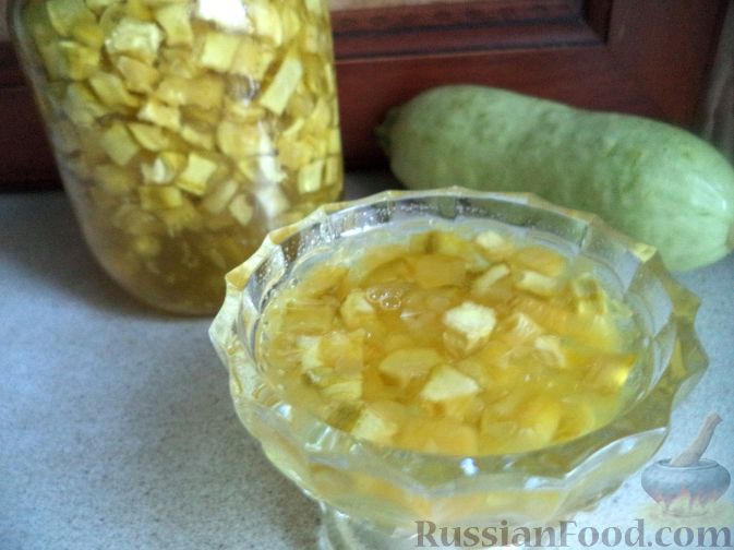 Рецепт Варенье из кабачков с лимоном
