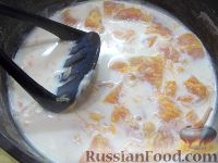 Фото приготовления рецепта: Каша из тыквы с рисом - шаг №3