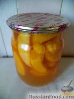Фото к рецепту: Варенье из персиков ( самый быстрый способ приготовления)