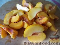 Фото приготовления рецепта: Варенье из персиков ( самый быстрый способ приготовления) - шаг №2