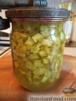 Фото приготовления рецепта: Варенье из кабачков с лимоном - шаг №10