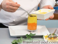 Фото приготовления рецепта: Тыквенно-апельсиновые кексы "Привидения" - шаг №17