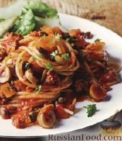 Фото к рецепту: Спагетти с мясом