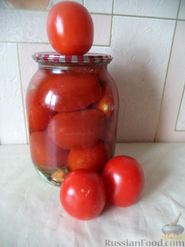 Рецепт маринованных помидоров в автоклаве