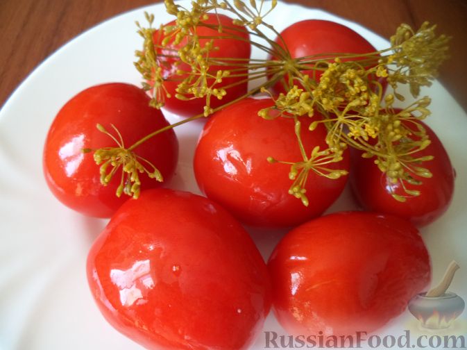 Маринованные зеленые помидоры. Грузинский рецепт