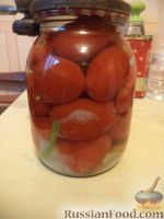 Фото приготовления рецепта: "Пьяные" помидоры - шаг №7