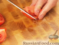 Фото приготовления рецепта: Сальса из печеного перца с томатами - шаг №2