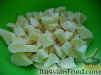 Фото приготовления рецепта: Рагу из баклажанов и картофеля - шаг №8