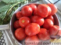 Фото приготовления рецепта: Простой способ закатки помидоров-1 - шаг №6