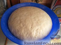 Фото приготовления рецепта: Тесто для постных пирогов (дрожжевое) - шаг №9
