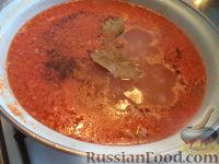 Фото приготовления рецепта: Суп "Харчо" со свежими помидорами - шаг №8
