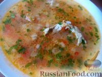 Фото приготовления рецепта: Суп "Харчо" со свежими помидорами - шаг №12