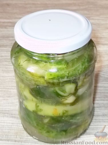Зимний салат из огурцов «Дамские пальчики»: рецепт с фото