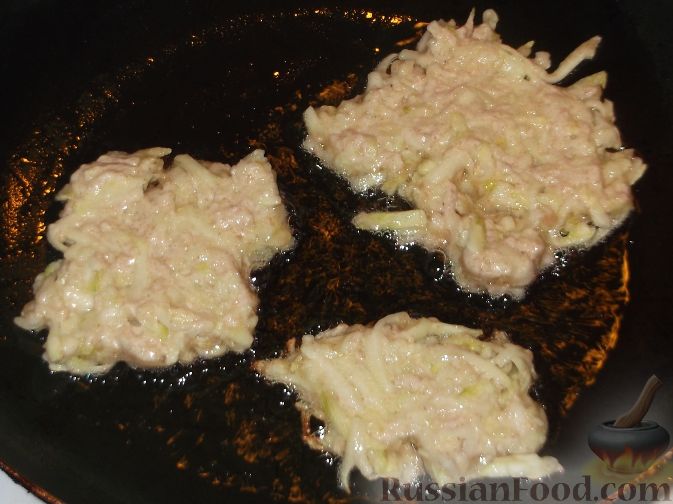 Рецепт кабачковых оладьев, приготовить оладьи из кабачков дома