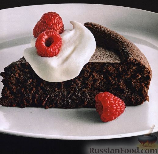 Рецепт Шоколадный пирог без муки