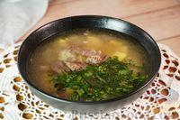 Фото к рецепту: Суп из баранины с картофелем