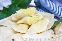 Фото к рецепту: Вареники с картошкой