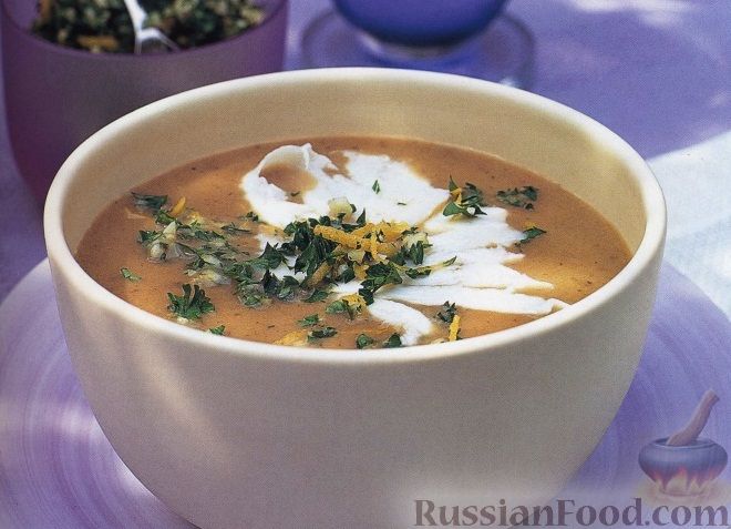 Рецепт Баклажановый суп-пюре
