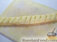 Фото приготовления рецепта: Ленивые вареники с бананом - шаг №7
