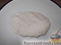 Фото приготовления рецепта: Ванильно-кокосовый кекс с ревенем - шаг №6