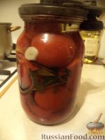 Фото приготовления рецепта: Маринованные помидорки со сладким перцем - шаг №8