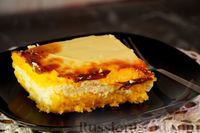Фото к рецепту: Кукурузная каша, запечённая с творогом
