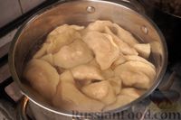 Фото приготовления рецепта: Польские вареники с гречкой и творогом - шаг №15