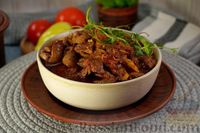 Фото приготовления рецепта: Пёркёльт из куриной печени - шаг №13