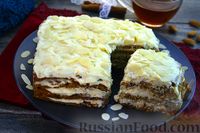 Фото к рецепту: Пирог из овсянки и моркови (без муки и сахара)