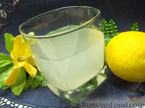 Рецепт Напиток «Лимонник»