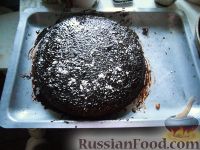Фото к рецепту: Торт "Шоколад в снегу"