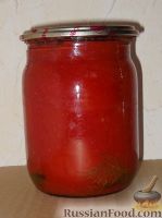 Фото к рецепту: Помидоры в томатном соке