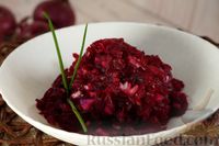 Фото к рецепту: Простой свекольный салат