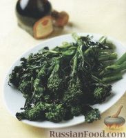 Фото к рецепту: Жареная брокколи