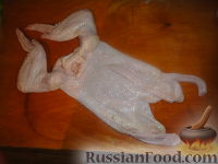 Фото приготовления рецепта: Курица, фаршированная блинами - шаг №1